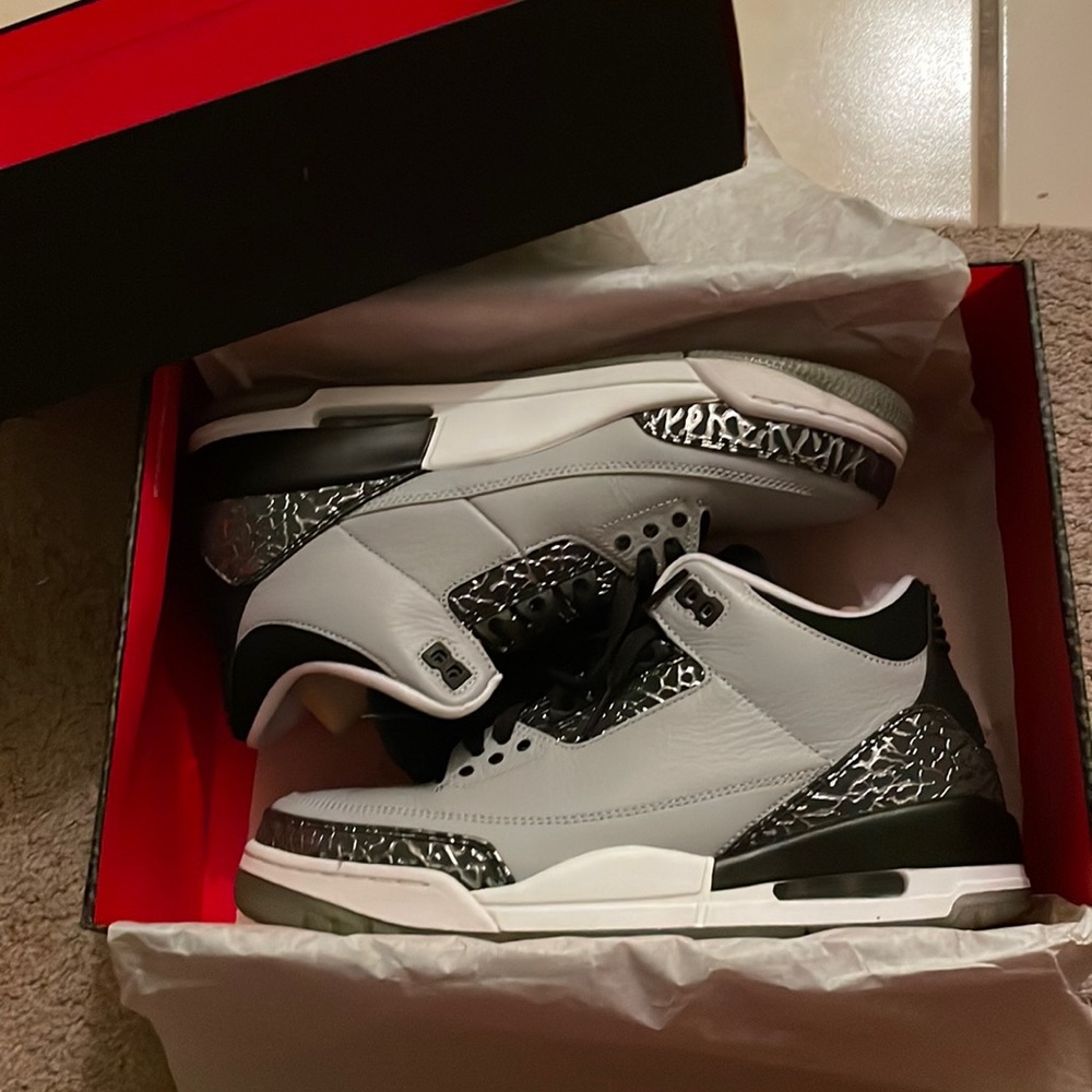 Jordan 3 2014 Wolf Gray